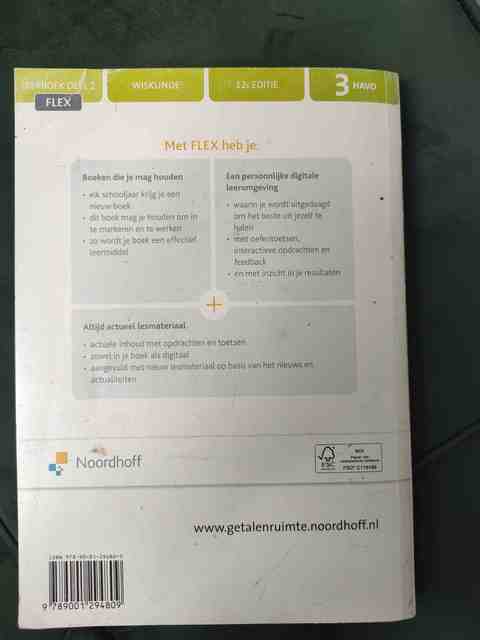 9789001294809-Getal-Ruimte-12e-ed-havo-3-2-FLEX-leerboek
