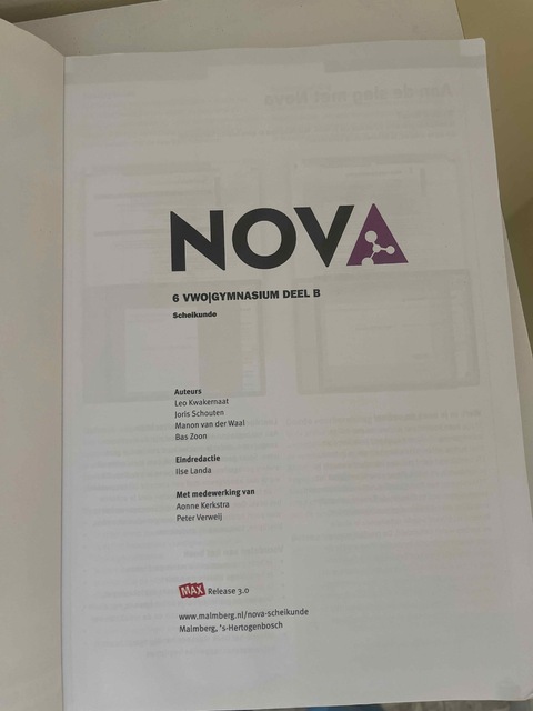 9789402079999-Nova-Scheikunde--MAX--leeropdrachtenboek-B-6-vwogymnasium-3.0-2024