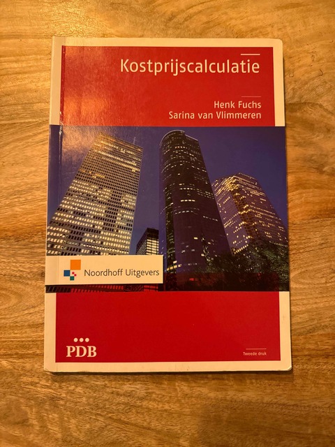 9789001816681-Kostprijscalculatie