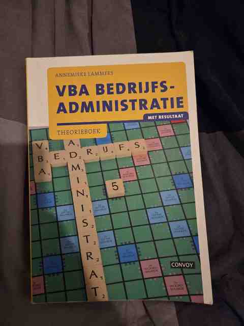 9789463171045-VBA-Bedrijfsadministratie-met-resultaat-Theorieboek