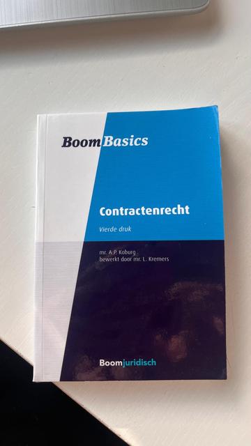 9789462907966-Boom-Basics-Contractenrecht