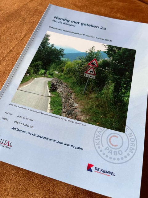 9789490681159-Handig-met-getallen-2a-Hs.-de-Kempel-Verhoudingen-en-Procenten-Rekenwerkboek