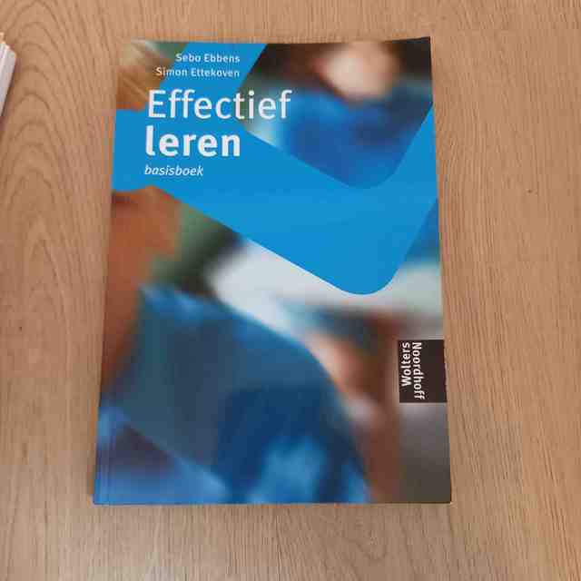 9789001307523-Effectief-leren-Basisboek