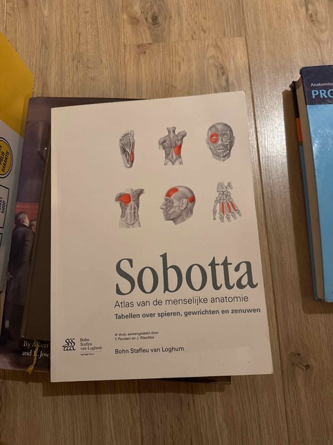 9789031390748-Sobotta-Tabellen-over-spieren-gewrichten-en-zenuwen