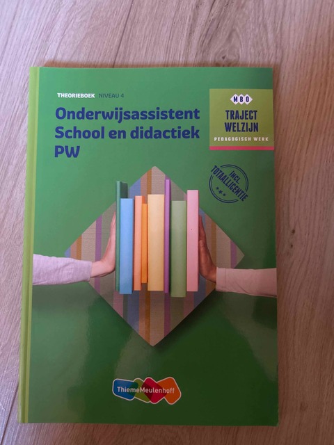 9789006239539-Traject-Combipakket-Onderwijsassistent-School-en-didactiek-PW-niveau-4-boek-en-totaallicentie-1-jaar