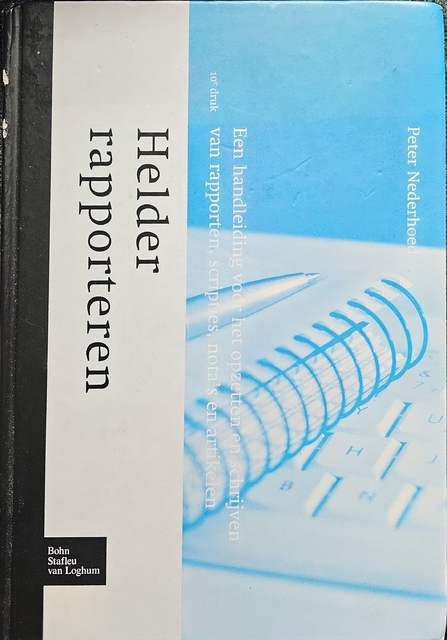 9789031390311-Helder-rapporteren