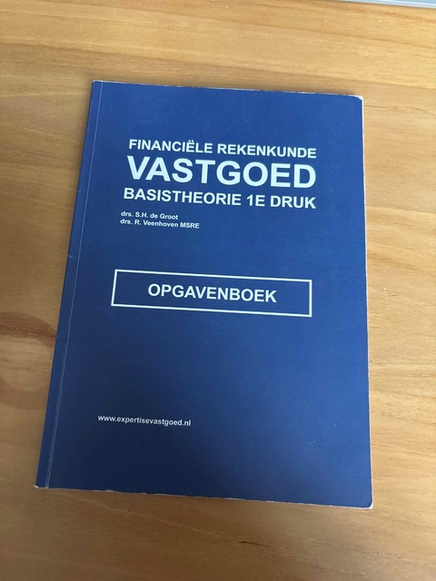 9789083161013-Financiele-rekenkunde-Vastgoed-Basistheorie--opgavenboek-