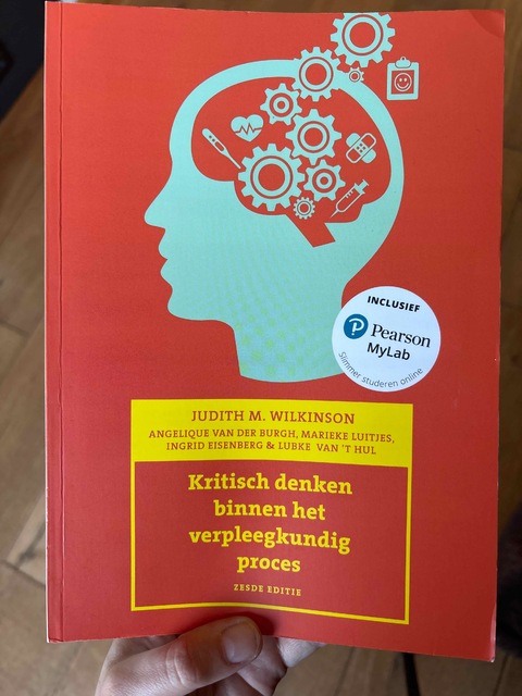 9789043037105-Kritisch-denken-binnen-het-verpleegkundig-proces-6e-editie-met-MyLab-NL-toegangscode