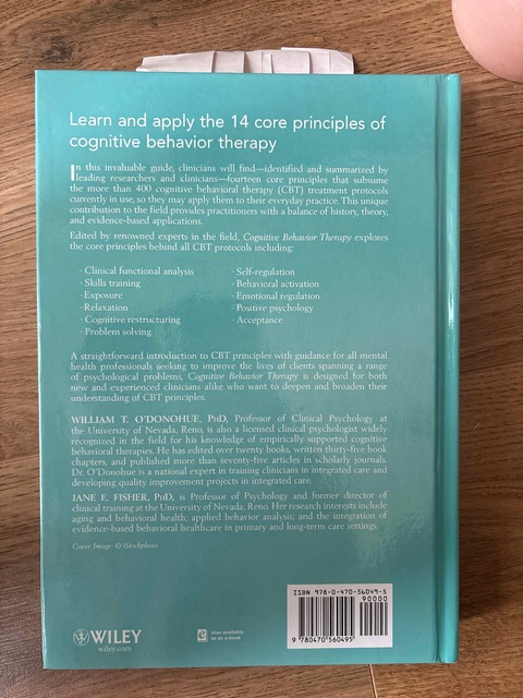 9780470560495-Cognitive-Behavior-Therapy