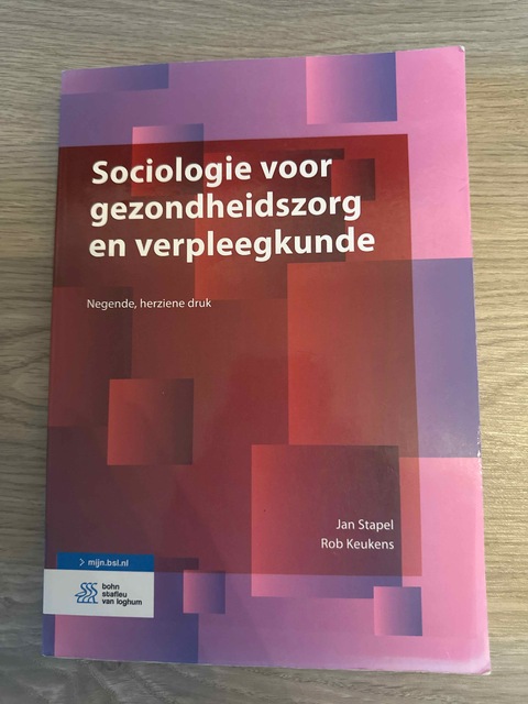 9789036810043-Sociologie-voor-gezondheidszorg-en-verpleegkunde