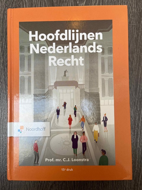 9789001299057-Hoofdlijnen-Nederlands-recht