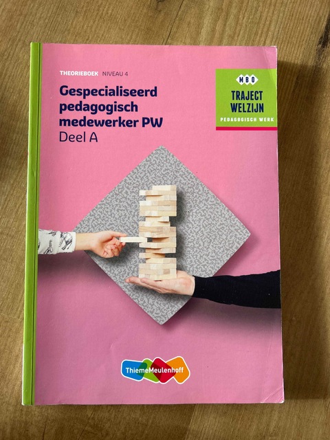 9789006622270-Gespecialiseerd-pedagogisch-medewerker-PW-A-Theorieboek-niveau-4