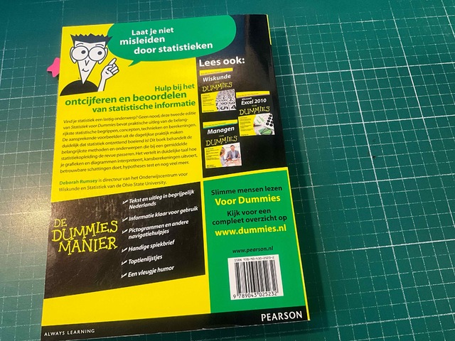 9789043025232-Statistiek-voor-Dummies