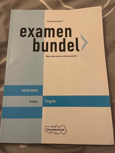 9789006690958-Examenbundel-havo-Engels-20192020