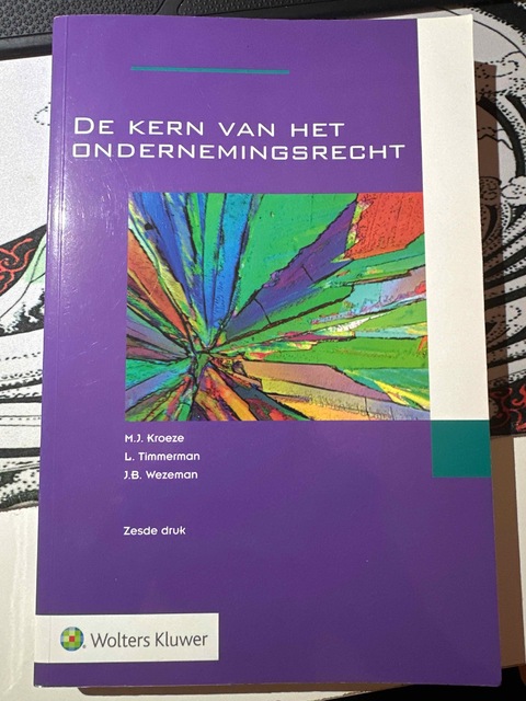 9789013164336-De-kern-van-het-ondernemingsrecht