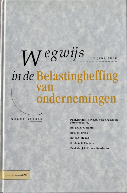 9789059030077-Wegwijs-In-De-Belastingheffing-Van-Ondernemingen
