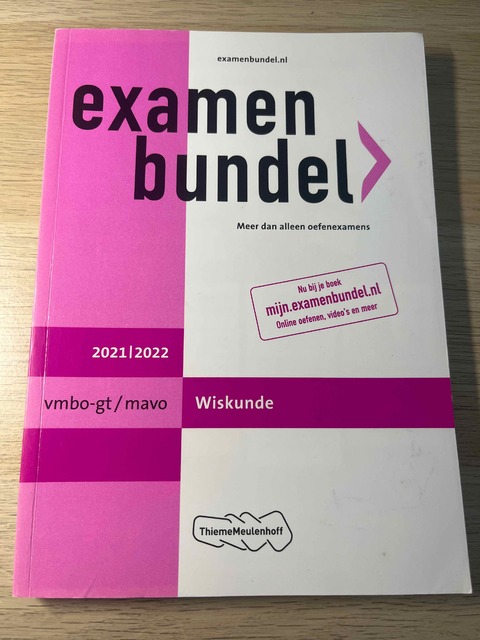9789006491616-Examenbundel-vmbo-gtmavo-Wiskunde-20212022