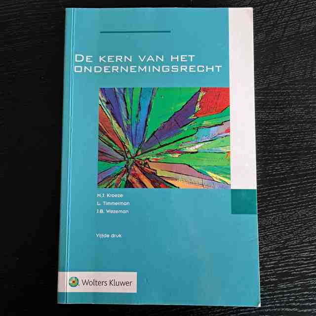 9789013151800-De-kern-van-het-ondernemingsrecht