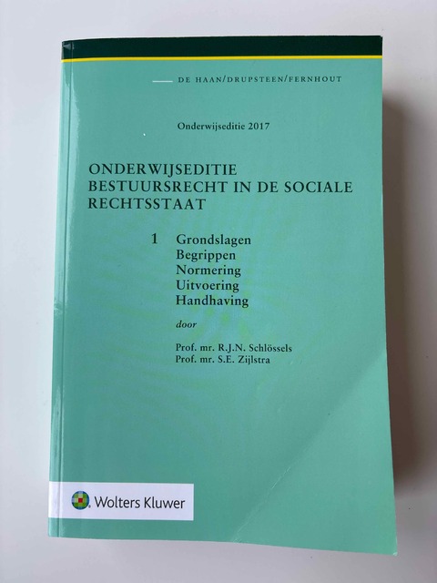 9789013142563-Onderwijseditie-bestuursrecht-in-de-sociale-rechtsstaat-band-1