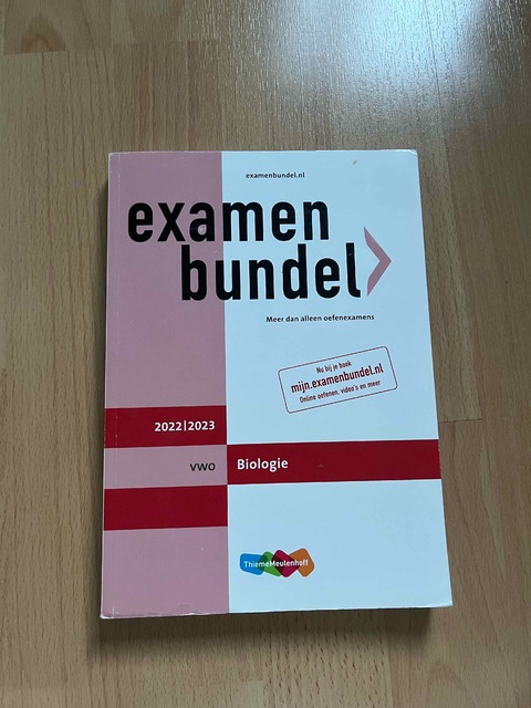 9789006639995-Examenbundel-vwo-Biologie-20222023