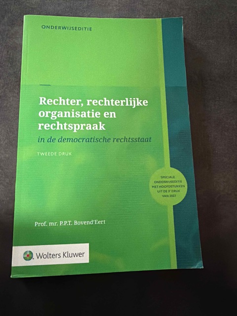 9789013169560-Onderwijseditie-Rechter-rechterlijke-organisatie-en-rechtspraak