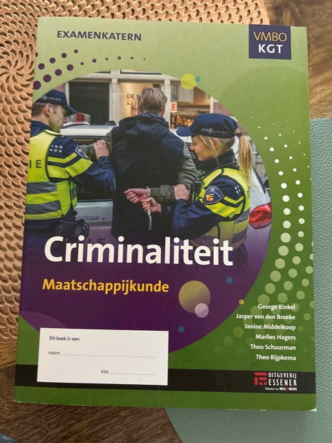 9789086742837-Criminaliteit-Maatschappijkunde-VMBO-kgt-examenkatern