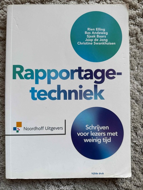 9789001841744-Rapportagetechniek