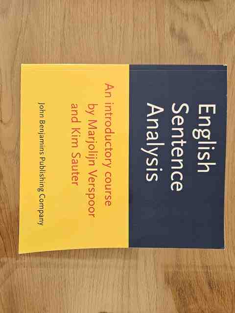 9789027225665-English-Sentence-Analysis
