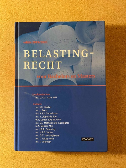 9789463171687-Belastingrecht-Bachelors-Masters-2019-2020