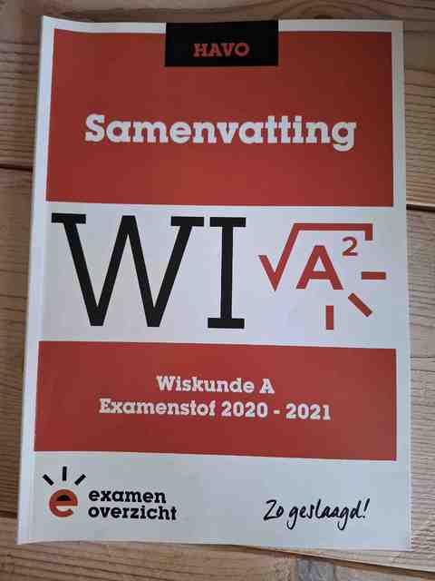9789493190078-ExamenOverzicht--Samenvatting-Wiskunde-A-HAVO