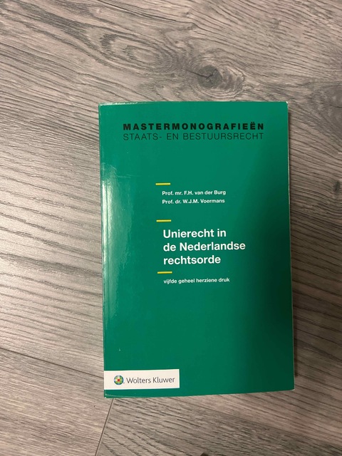 9789013125016-Unierecht-in-de-Nederlandse-rechtsorde