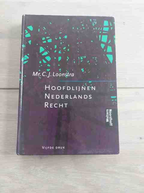 9789001551759-Hoofdlijnen-Nederlands-Recht