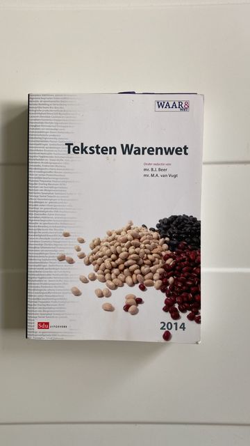 9789012393416-Teksten-Warenwet-editie-2014--2015
