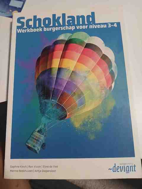 9789463265089-Schokland-burgerschap-voor-niveau-3-4-Werkboek