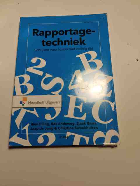 9789001881788-Rapportagetechniek