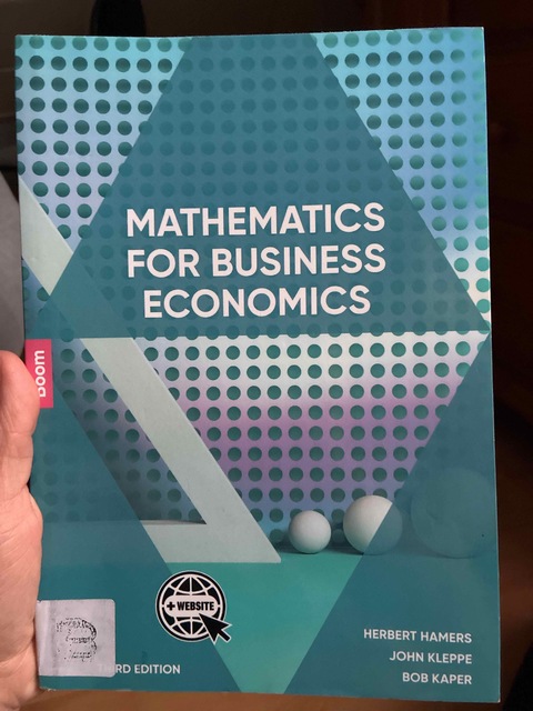 9789024428427-Mathematics-for-Business-Economics