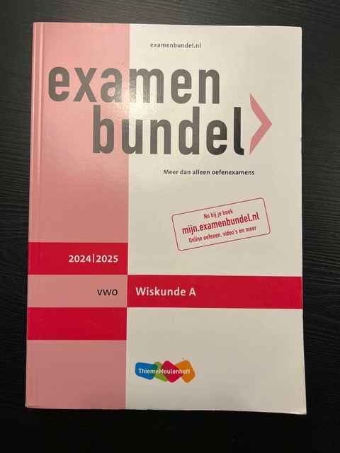 9789006650662-Examenbundel-vwo-Wiskunde-A-20242025
