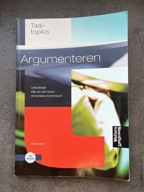 9789001163686-Taaltopics-Argumenteren