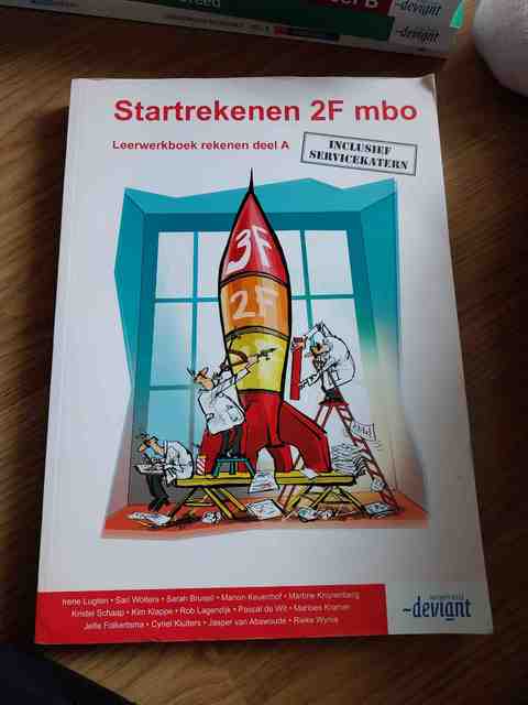 9789491699894-Startrekenen-2F-mbo-Leerwerkboek-rekenen-deel-A