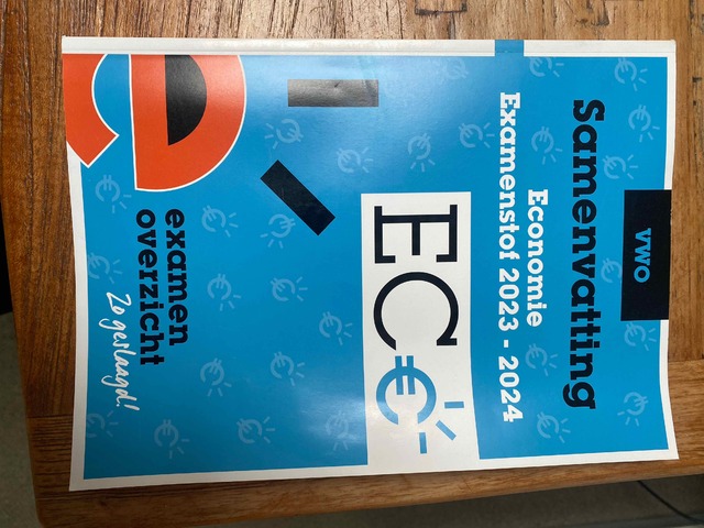 9789464381948-Examenoverzicht-Samenvatting-economie-vwo-2023-2024