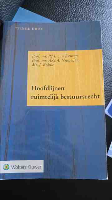 9789013140101-Hoofdlijnen-ruimtelijk-bestuursrecht
