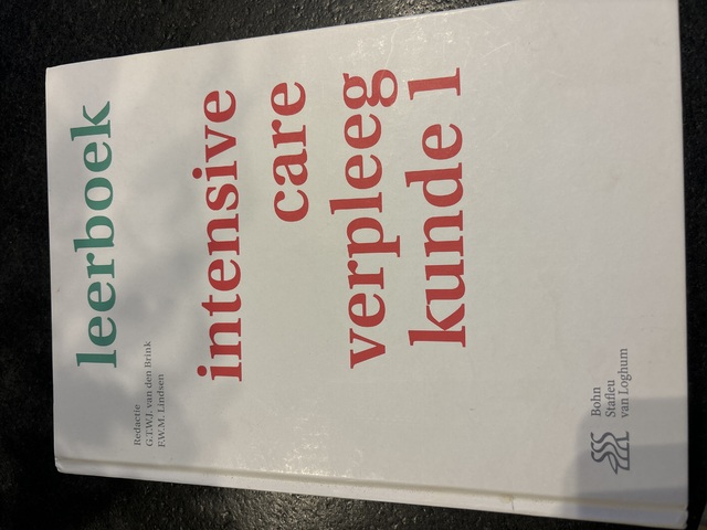 9789036814294-Intensive-care-verpleegkunde-Leerboek