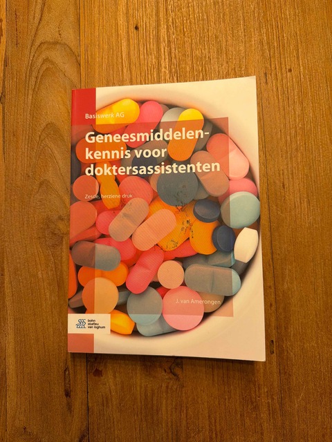 9789036826662-Geneesmiddelenkennis-voor-doktersassistenten