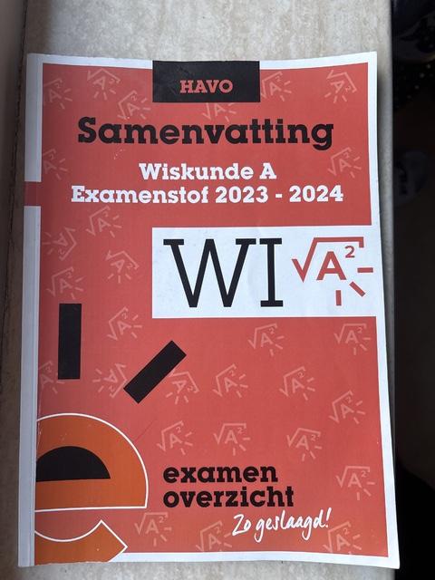 9789464381542-ExamenOverzicht-samenvatting-examenstof-havo-wiskunde-A