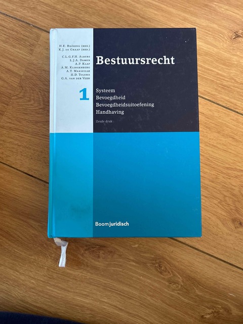 9789462905818-Bestuursrecht-1-Systeem-bevoegdheid-bevoegdheidsuitoefening-handhaving