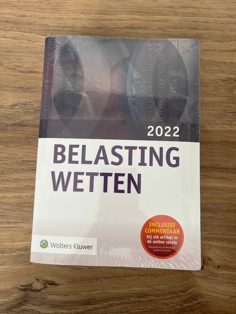 9789013166620-Belastingwetten--pocketeditie-2022