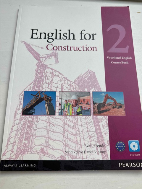 9781408269923-English-for-Construction-Level-2-Coursebook-and-CD-ROM-Pack