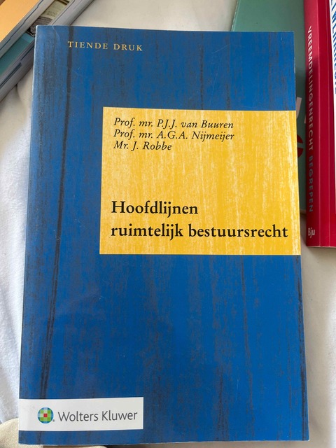 9789013140101-Hoofdlijnen-ruimtelijk-bestuursrecht