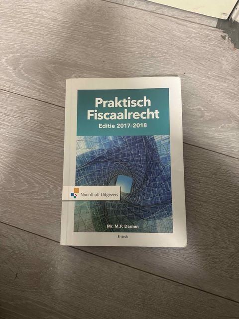 9789001876890-Praktisch-Fiscaalrecht-2017-2018