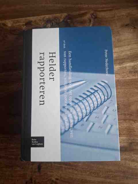 9789031390311-Helder-rapporteren